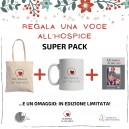 MI MANCA LA TUA VOCE SUPERPACK TAZZA BIANCA + LIBRO + SHOPPER